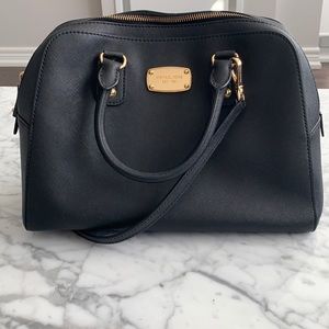 Michael Kors Black Saffiano Leather Bag